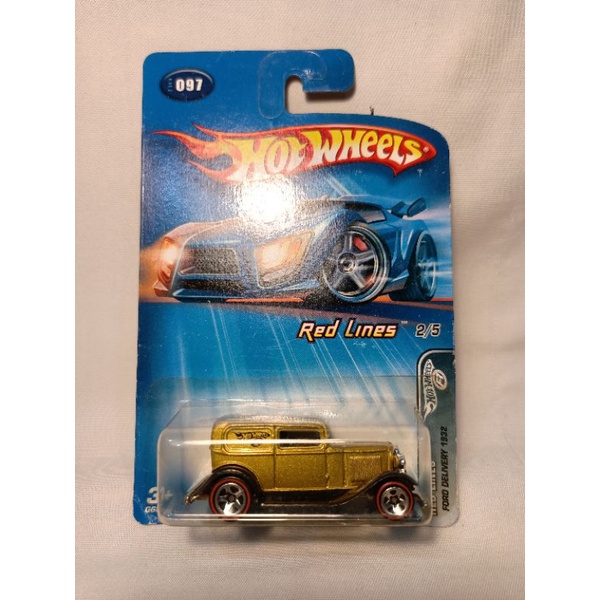 Hot Wheels Ford Delivery 1932 Red Lines hotwheels Limited Edition