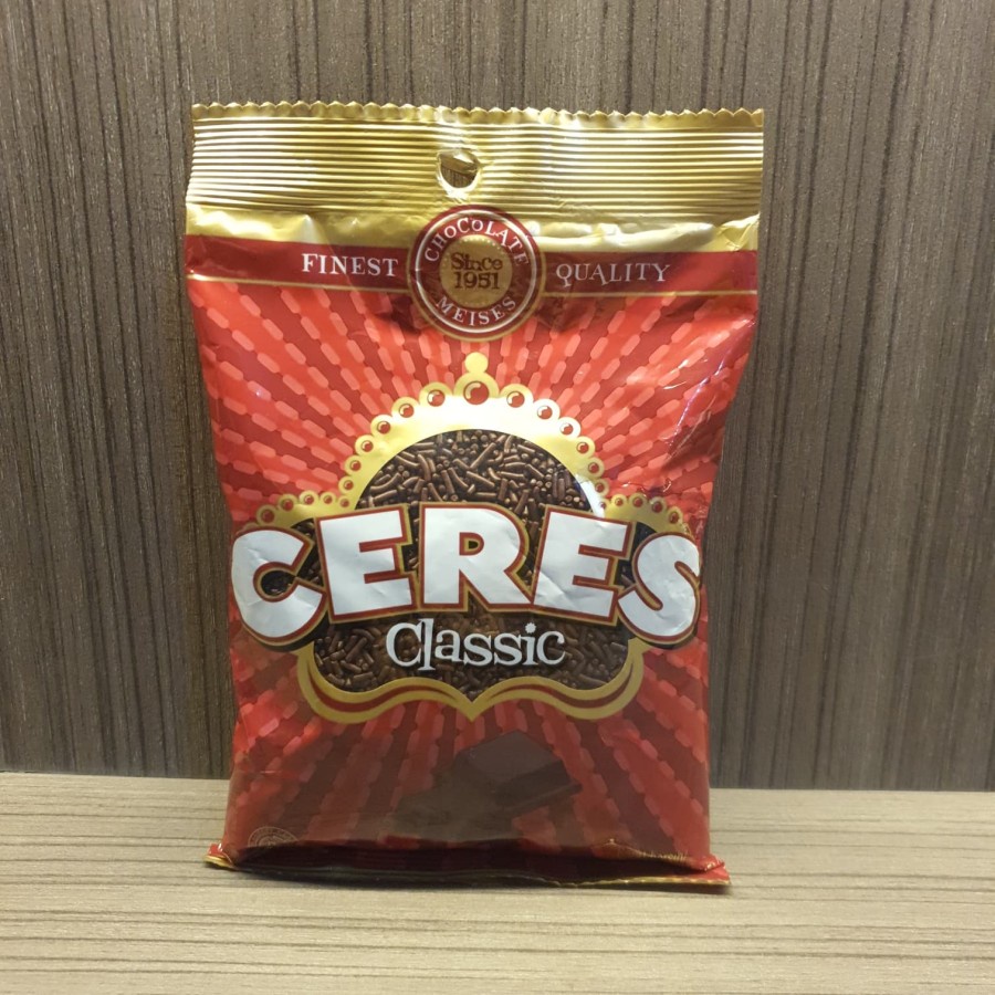 

Ceres Classic Chocolate Meises Since 1951 Finest Quality HALAL 225 Gr