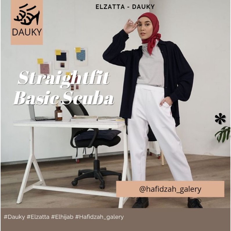 Dauky - Celana Straightfit Basic Scuba