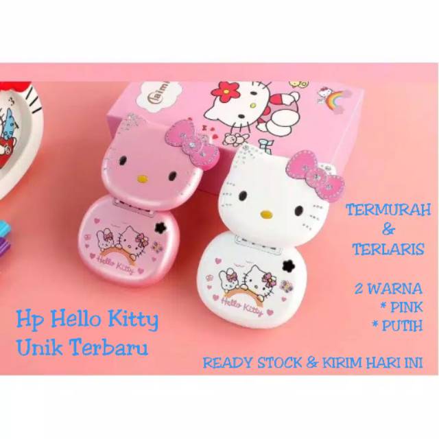 HP FLIP HELLO KITTY DUAL SIM GARANSI HP LIPAT HP JADUL HP MURAH HP UNIK HP KARAKTER