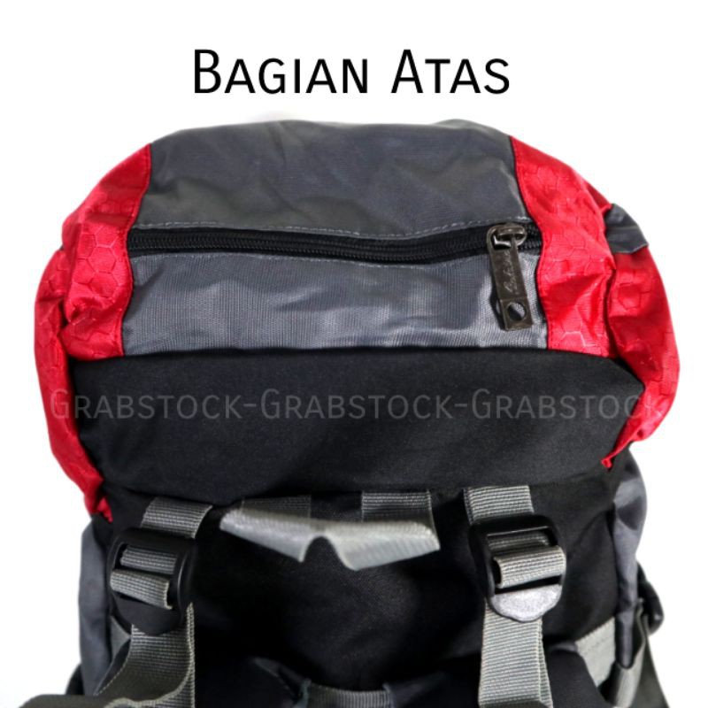 Carrier Plus Raincover Tas Hiking Camping 50L Bahan Bagus Berkualitas IPGC