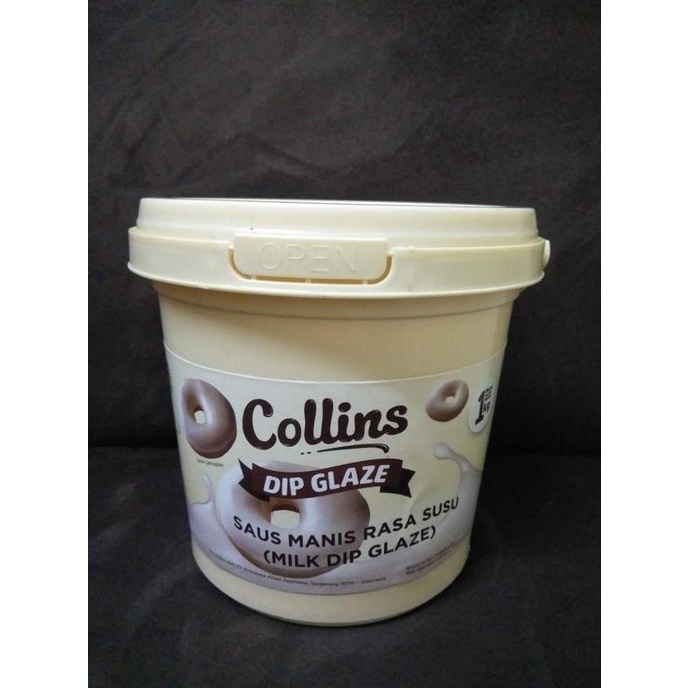 

PROMO Collins Dip Glaze 1kg - Topping Donat Aneka Rasa MURAH