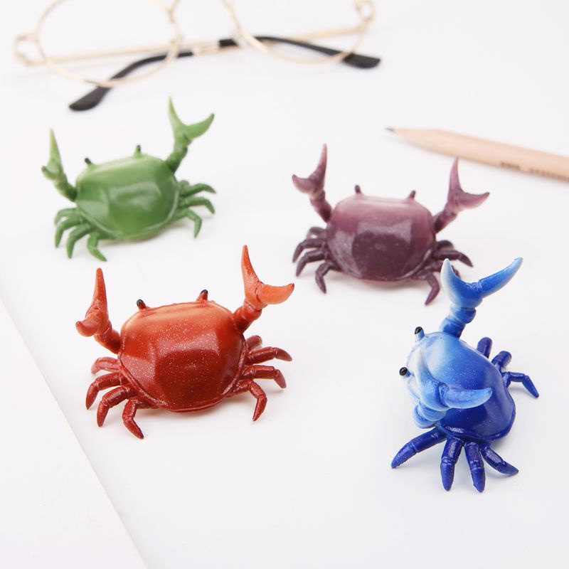 Mary Jepang Baru Untuk Kreatif Lucu Kepiting Pen Holder Angkat Besi Crabs Penholder Bra