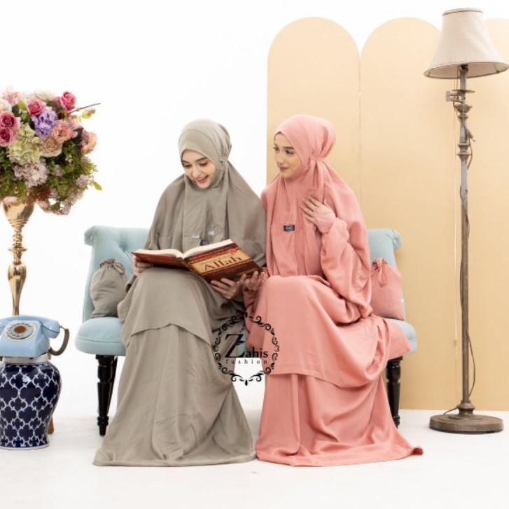 Terbagus.. Mukena Atas Bawah Malaysia Zahis/Mukena Malaysia Atas bawah/Mukena Melayu Atas bawah/Muke