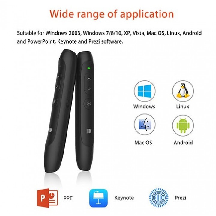 DOOSL DSIT012 Rechargeable 2.4GHz Wireless Remote Control