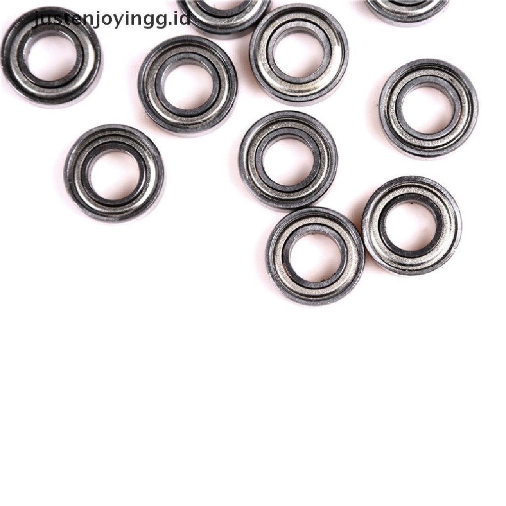 10pcs 688zz Miniatur Bola Bearings Bahan Metal Ukuran 8x16 X 16