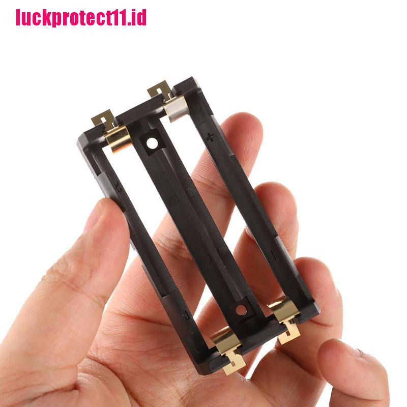 Battery Holder SMD For 18650 Black With Bronze Pins Gold Plated for 18650 3.7V