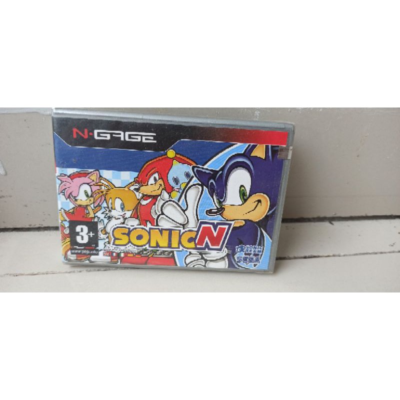 Sonic N  - Nokia N-Gage Original Cartridge Kaset MMC - New Old Stock