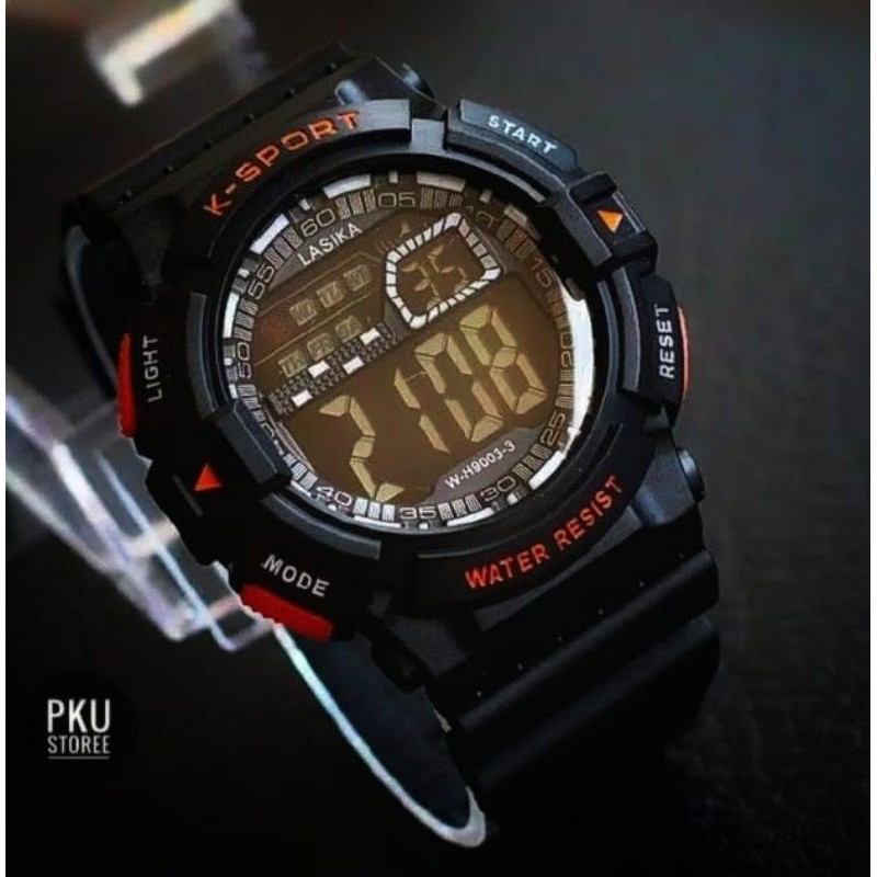 JAM TANGAN SPORT MEN LASIKA FASHION RUBER ORIGINAL