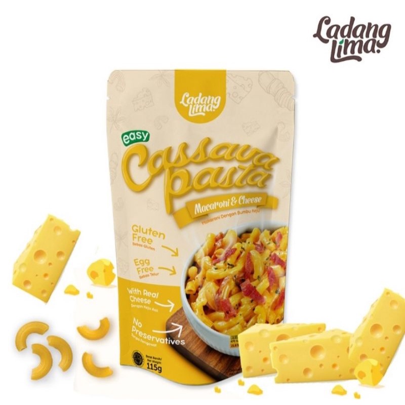 

Cassava Pasta Mac and Cheese Ladang Lima Gluten Free