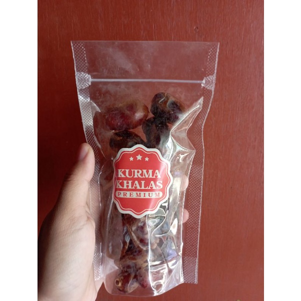 

Kurma Khalas Premium Al Saad Kemasan Pouch 100gr