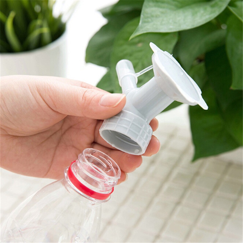 &lt; E2id &amp; &gt; Nozzle Sprinkler 2 In 1 Bahan Plastik Untuk Botol Penyiram Tanaman