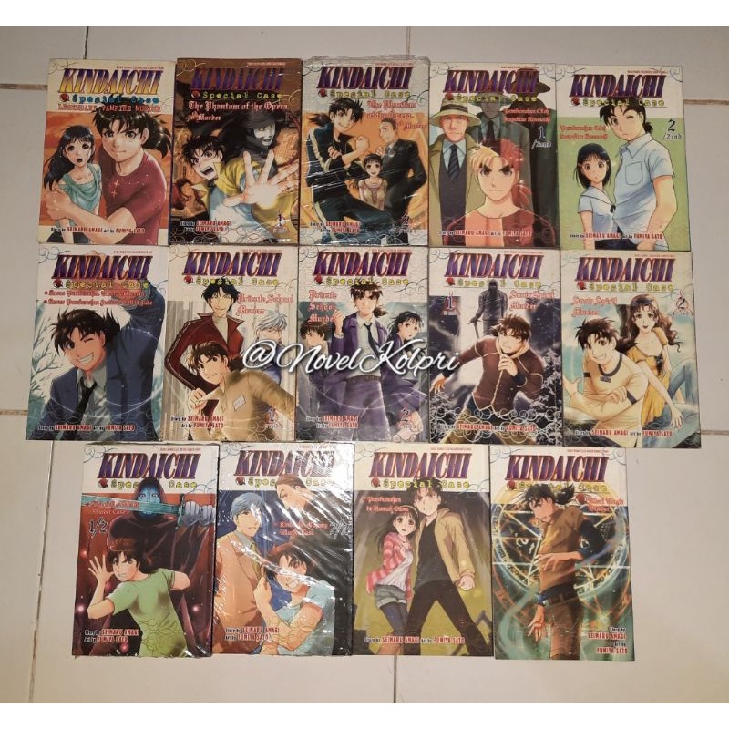 Komik Detektif Kindaichi Special Case Complete series 14 buku - Fumiya Sato