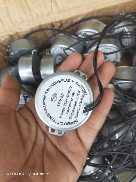 Sinkronus Motor Rotary sincronus kipas Dinding Box fan