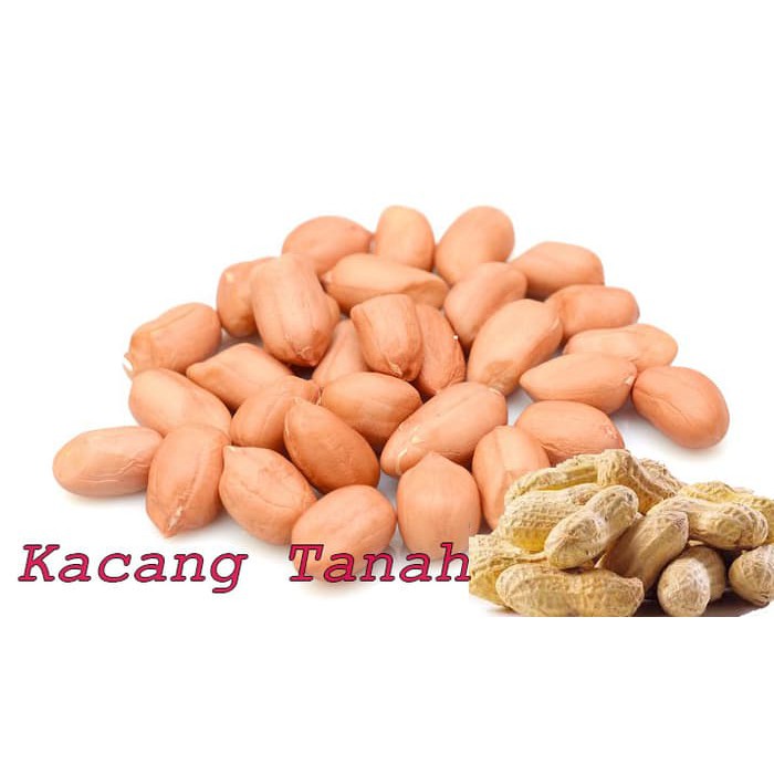 Kacang Tanah Kulit Ari Mentah 500 g