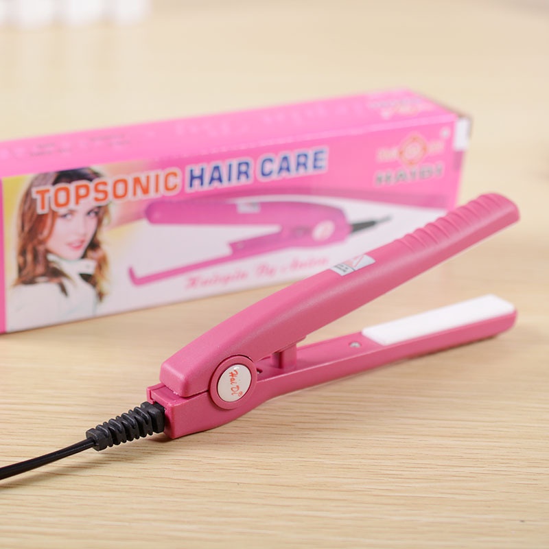 Catok Rambut Mini Haidi Topsonic / Catokan Pelurus Rambut Mini Travel / TS-18