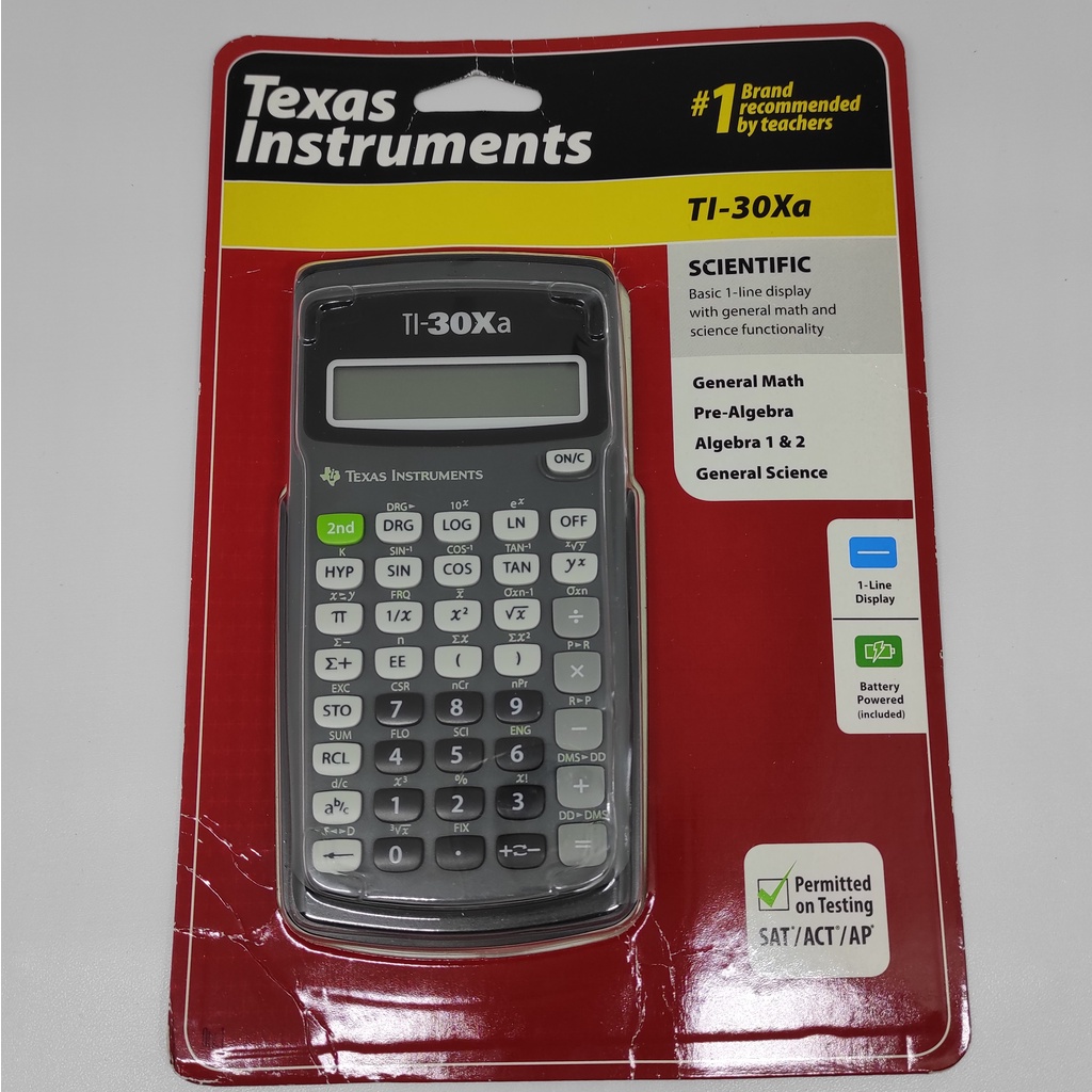 

Kalkulator Texas Instrument Instruments Ti-30Xa Scientific Calculator