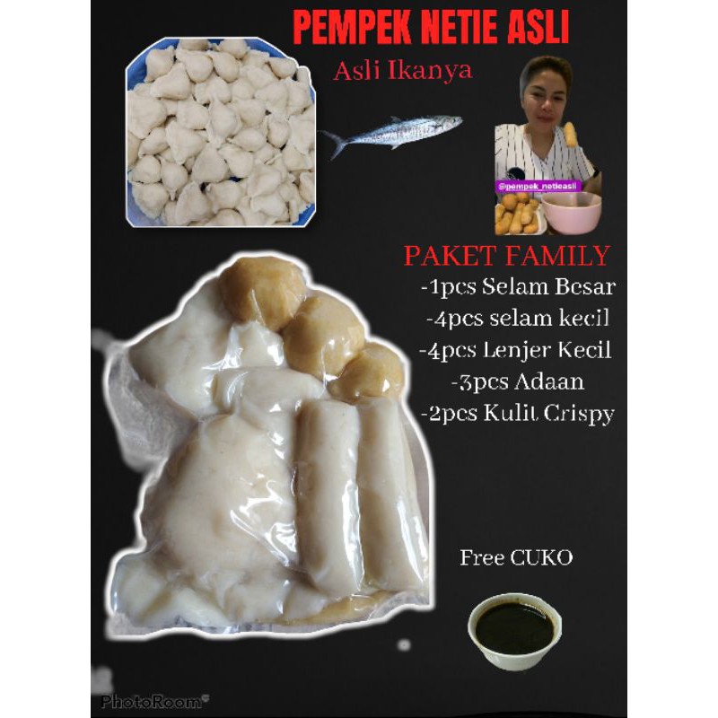 

PEMPEK PALEMBANG(PAKET FAMILY)