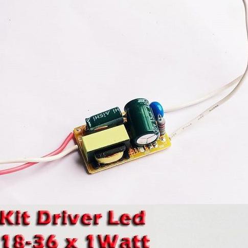 Led Driver 18-36 X 1w (220vac) Driver Led 1w/ 3w Ac 220v Driver Hpl 1w sincer02 Segera Beli