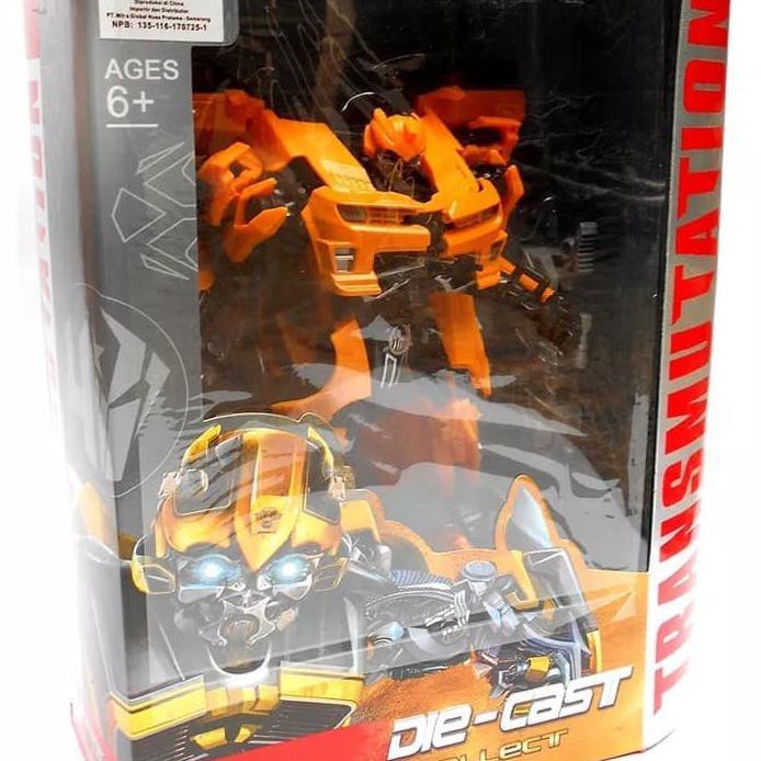 Diecast Transformer Bumblebee - Mainan Robot Bumblebee