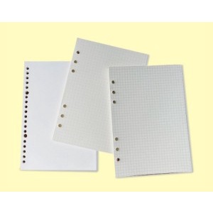 

[ rafibooks ] Loose Leaf A6 HVS 6 Holes 100 GSM - Isi Binder 6 Lubang / Kertas Lettering / Refil / Stationery