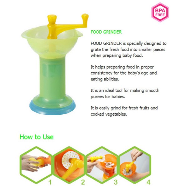 Kidsme - Baby Food Grinder