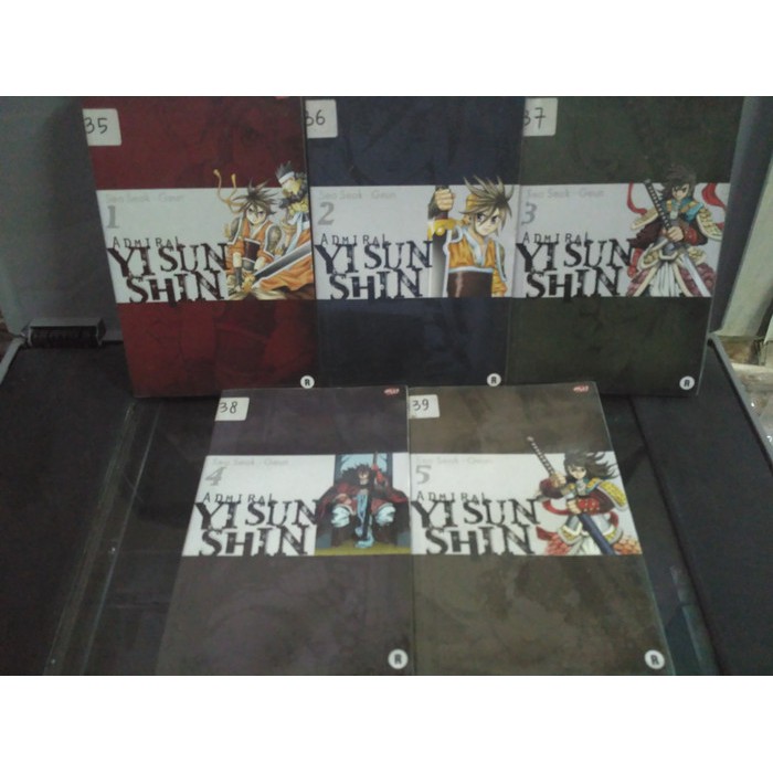komik admiral yi sun shin 1-5 tamat