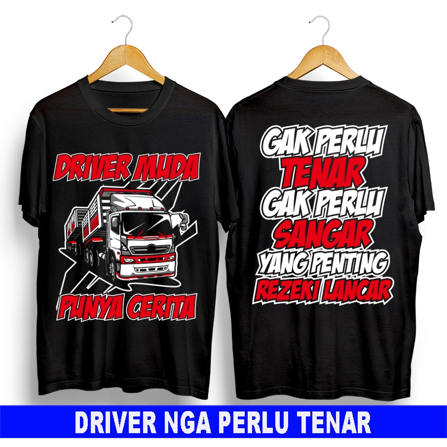 Kaos murah Kaos distro murah baju  distro pria t-shirt murah combed30s truck driver besar