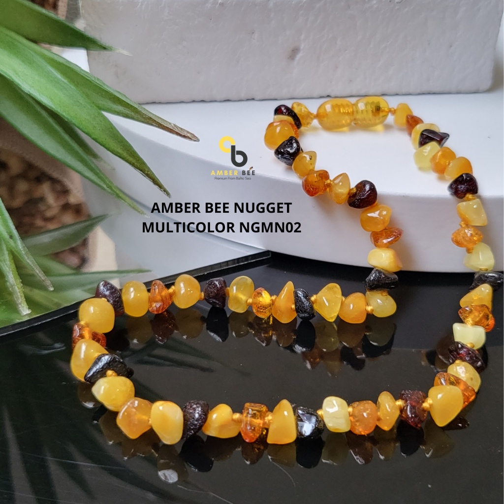 FREE Gelang - TERMURAH Kalung Amber Bayi &amp; Anak Amber Ori Baltic Premium by AMBER BEE