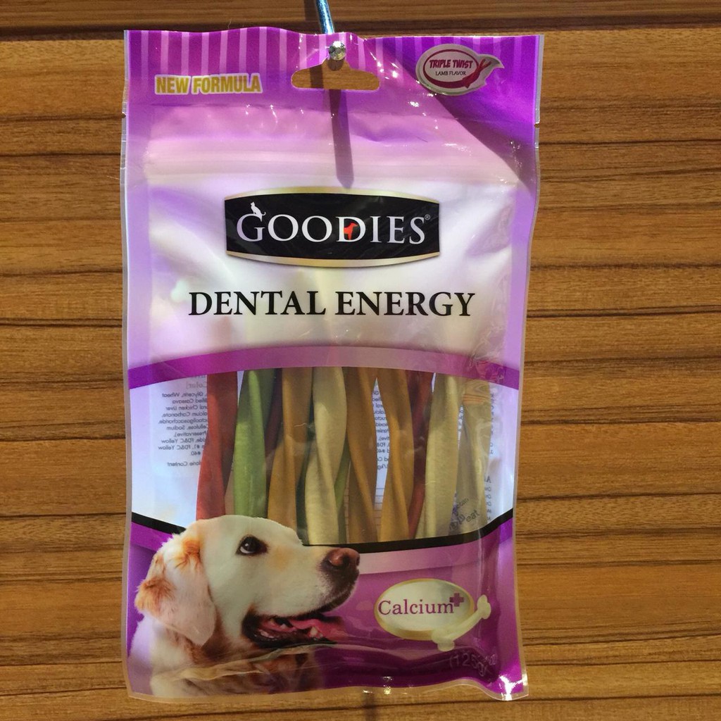 

Dog Dental Chew GOODIES Dental Energy Triple Twist 125gr