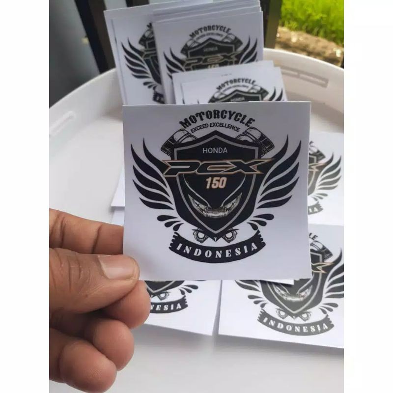 Sticker Honda PCX Sticker Cutting Motor PCX Cutting Stiker Honda PCX Stiker Motor PCX