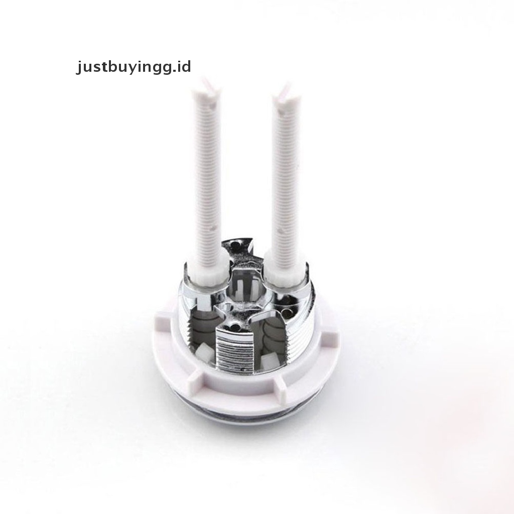 (Justbuyingg.Id) Tombol Flush Toilet Dual Flush Bahan Plastik Dengan 2 Tongkat Untuk 38 48 58mm