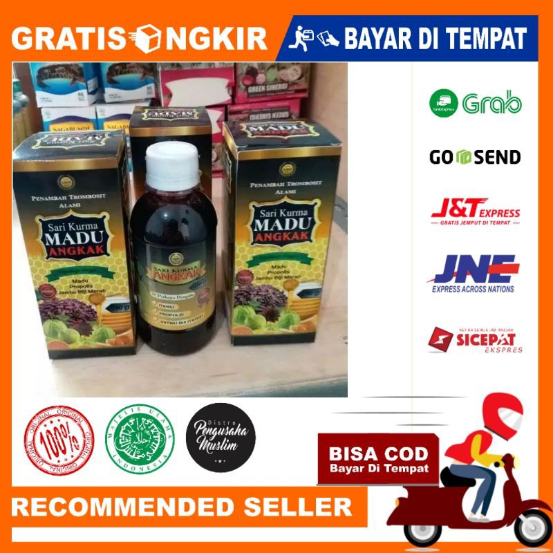 sari kurma madu angkak plus propolis jambu biji original