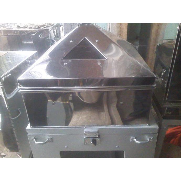 Promo Diskon Klakat Kukusan Kotak 30 Cm 1 Sarangan 1 Susun Stainless - Terbaik 