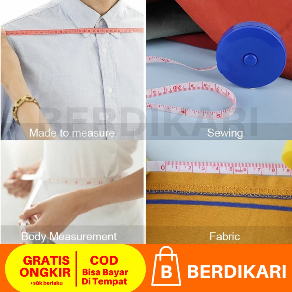 Meteran Baju Roll Mini