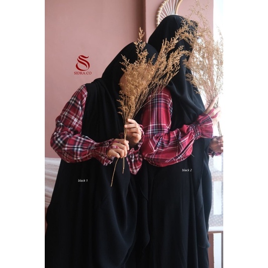 SET ABAYA YUSRO BY SIDRA ORIGINAL