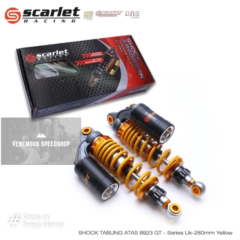 Shock Belakang Scarlet 8923 GT 280MM - 320MM - 340MM