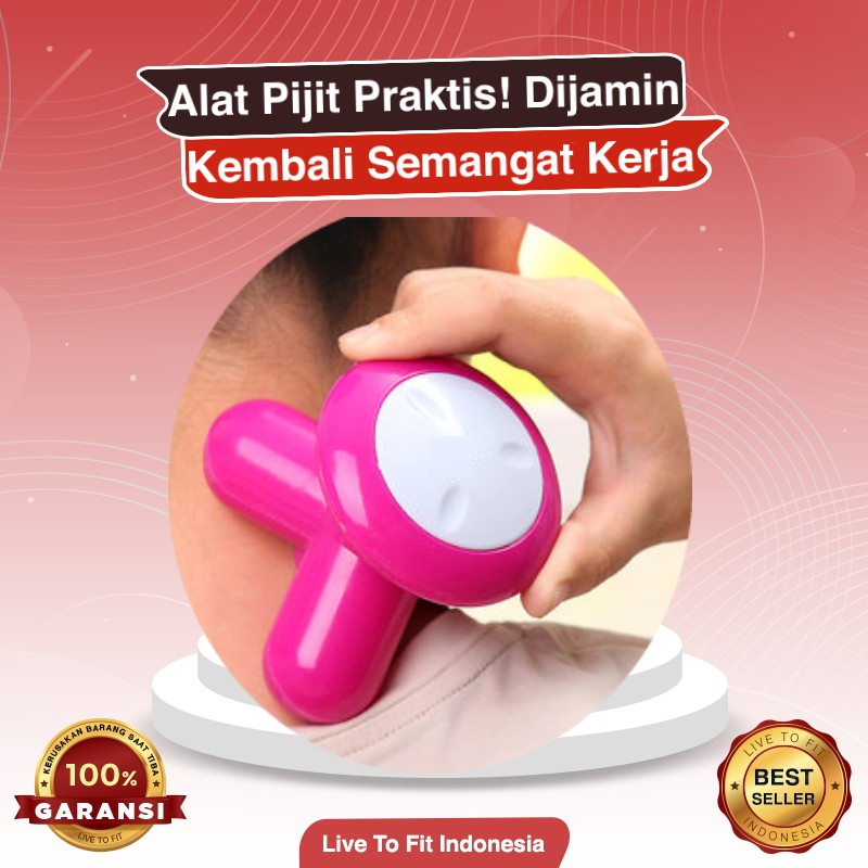 Alat Pijat Mini Elektrik Portable 3D Massager Massage MIMO USB GRATIS ONGKIR COD