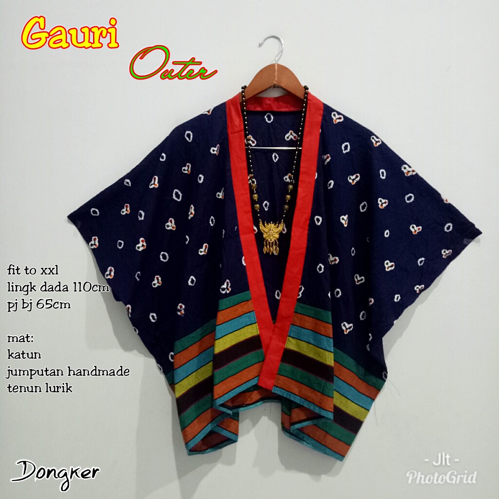 Gauri Outer Jumputan handmade | Etnic outwear