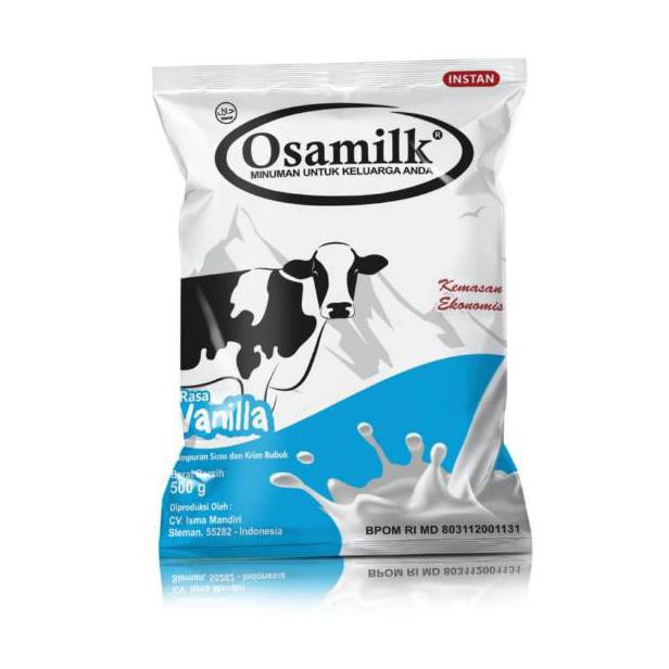 

( BISA COD ) Susu OSAMILK VANILA new packaging ● SUSU FULL CREAM STOK TERBATAS [Kode 1|Kode