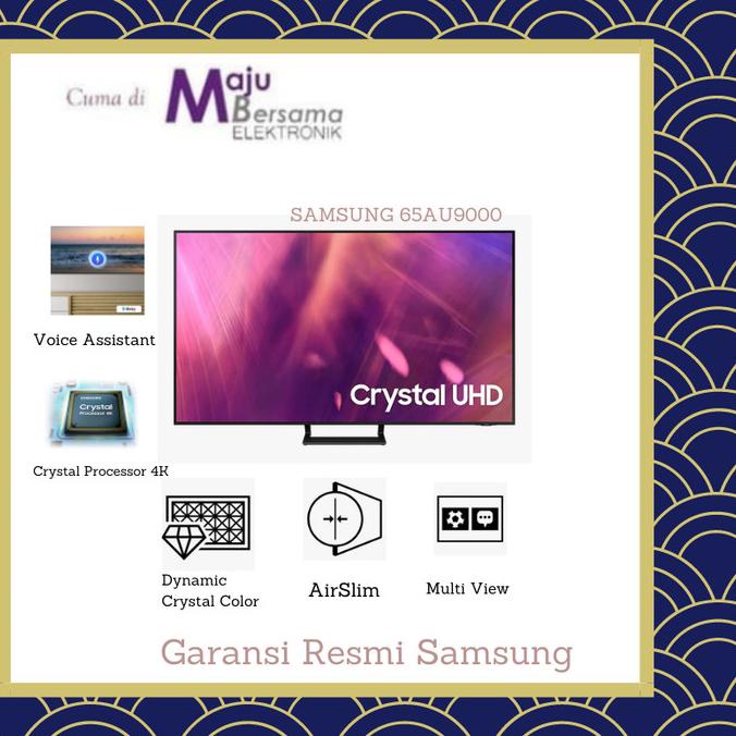 Samsung TV 65AU9000 65 inch Crystal UHD 4K Smart TV