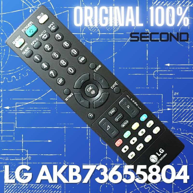 Remote TV LCD LED LG AKB73655804 Original Second Murah