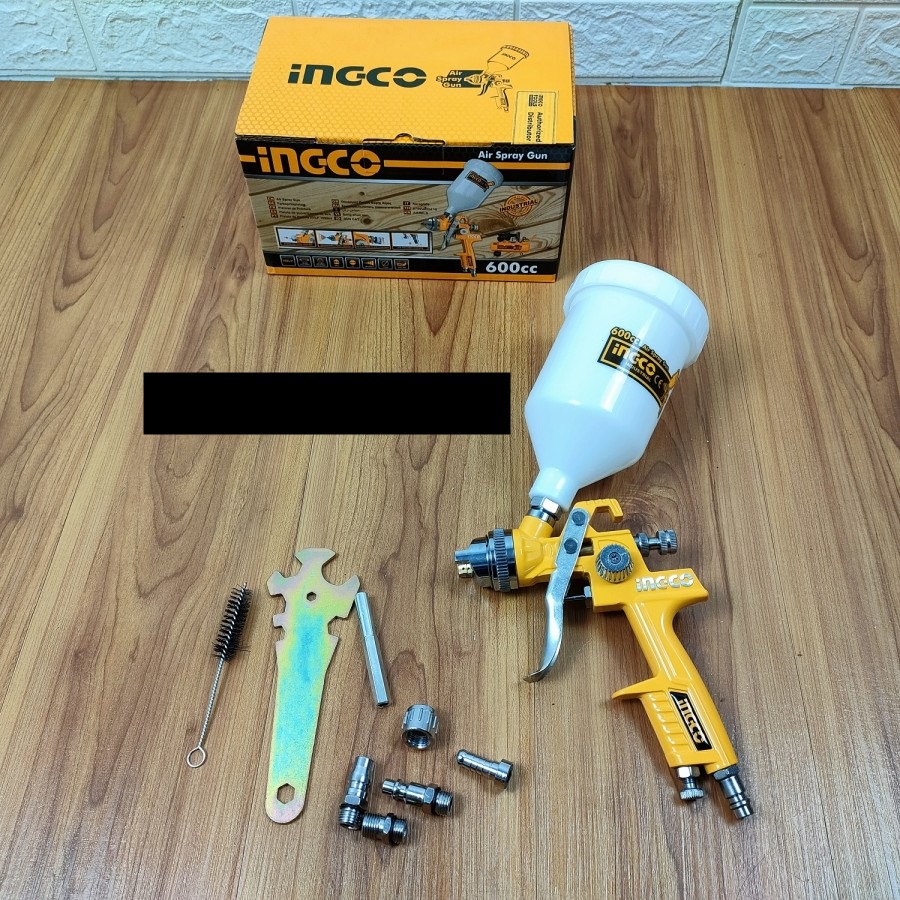 INGCO  HVLP Spray Gun 600ml airbrush nozzle