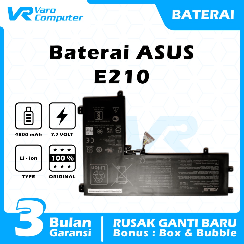 Jual Baterai Laptop Asus Vivobook E E Ma Sn C N Original