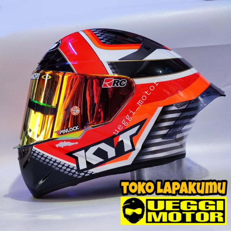 Helm KYT tt cours solid-Piro paket G