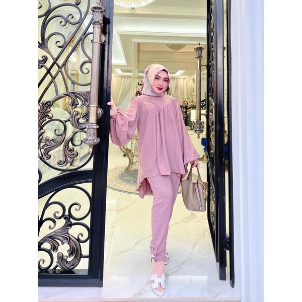 ONE SET CRINCLE BY SHELLASAUKIA ORIGINAL