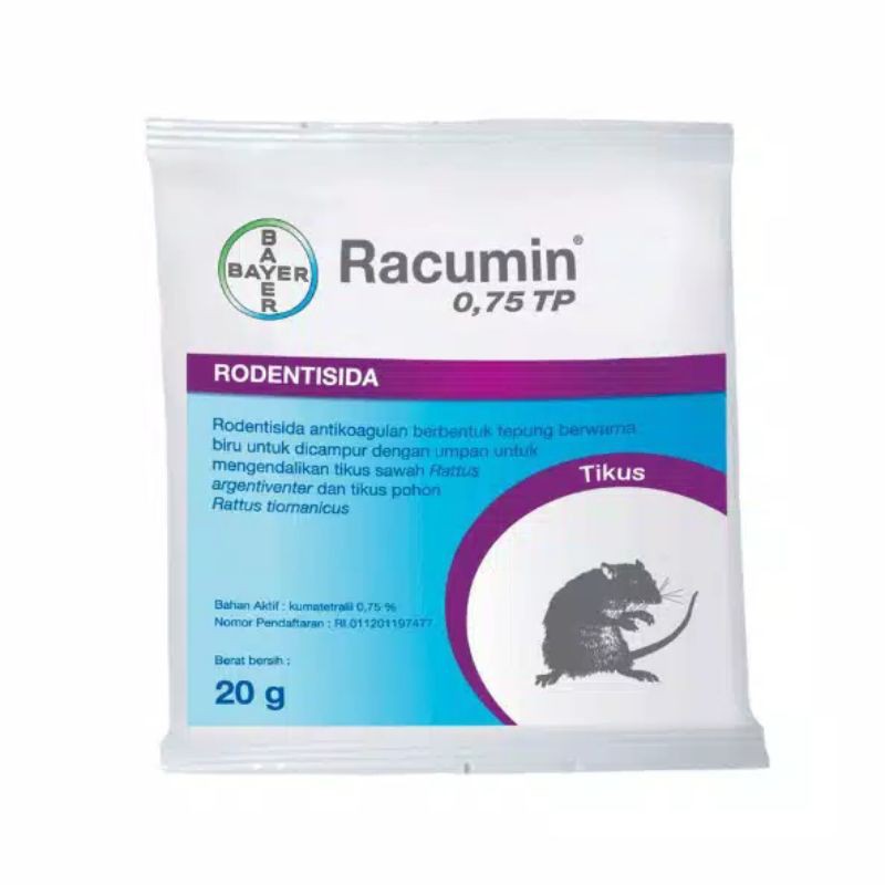 RACUMIN racun tikus 20gr obat tikus