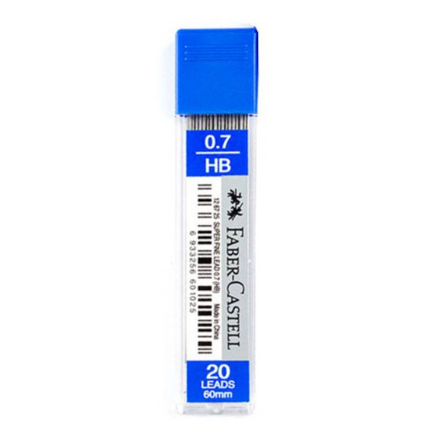 

FABER-CASTELL REFFIL PENCIL 127725 LEAD SUPERFINE HB 0.7 MM