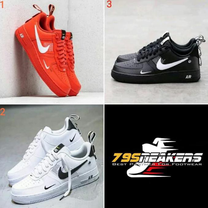 Kualitas Terbaik Sepatu Jalan Pria Nike Air Force One Premium Original Murah DISKON