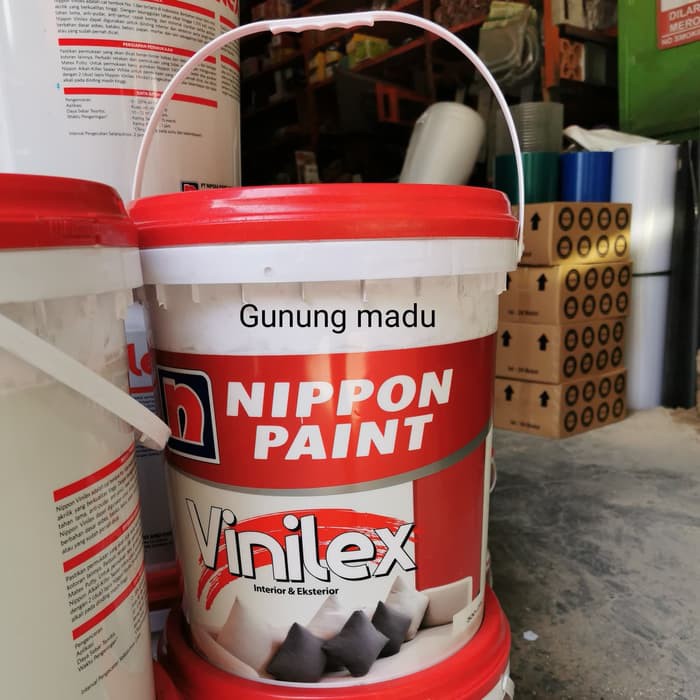 Cat Tembok Vinilex 25 Kg Pail 25kg Warna Putih Nippon Paint Indonesia